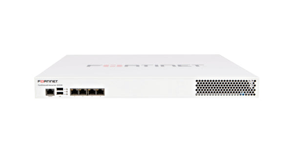FVE-3000E-BDL-311-60 Fortinet FVE-3000E + 4 x 10/100/1000 + 2 x 2 TB 3000 Extensions 300 VoIP trunks P-PBX 1U Gateway