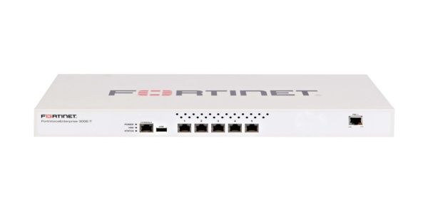 FVE-300E-T-BDL-247-60 Fortinet FortiVoice-300E-T 5x 10/100/1000 ports, 1x PRI, 1x 500 GB storage, 300 endpoints, 30 VoIP trunks Phone System