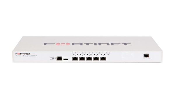 FVE-300E-T-E-BDL-311-12 Fortinet FortiVoice Enterprise FVE-300E-T-E 1000Base-T GE 5 x RJ-45 Management Port 1U High VoIP Gateway