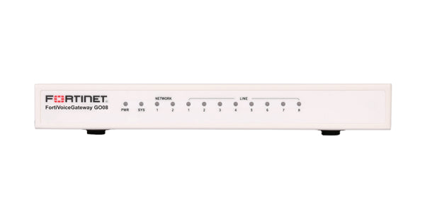 FVG-GO08-BDL-311-36 Fortinet FVG-GO08-BDL-311-36FVG-GO08 + 2 x 10/100 Ports + 8 x Fxo Hardware Plus 8X With 5y FortiCare Firewall