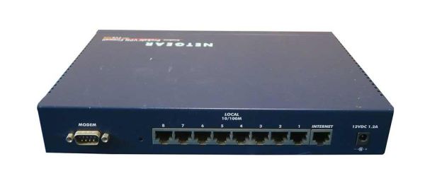 FVS328 Netgear ProSafe 8 x Ports 10/100Base-TX LAN + 1 x Port FE WAN VPN Firewall Router