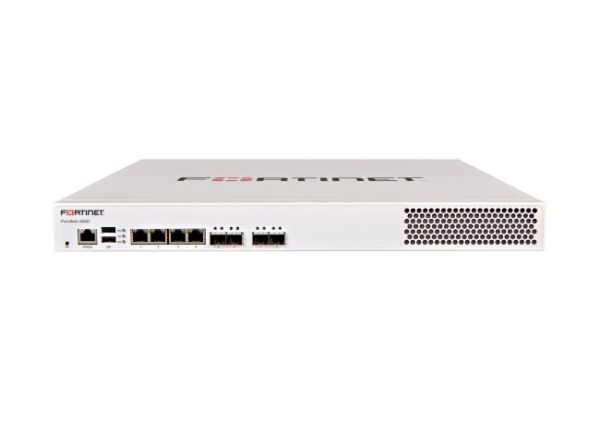 FWB-400E-BDL-934-36 Fortinet 4x GE RJ45 Ports 4x GE SFP Ports 1U Rack-mountable Firewall 3 Year 24x7 FC/FG Standard Bundle