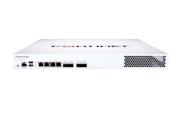FWB-600E-BDL-580-36 Fortinet 4 x 1000Base-T RJ45 Ports 4 x GE SFP Ports 2x bypass 1U Firewall 3 Year 24x7 FC/FC Advanced bundle