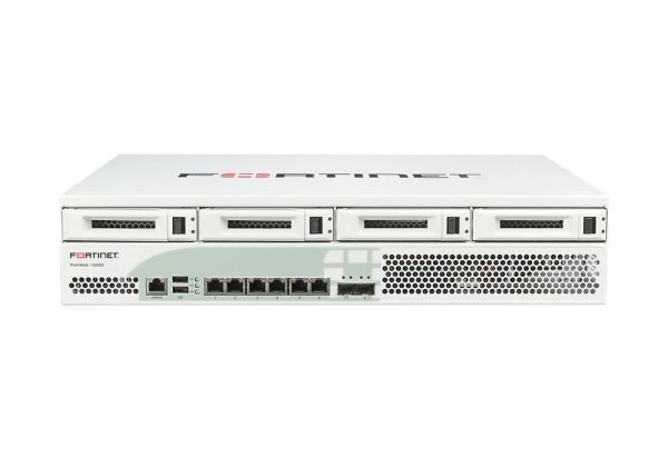 Fortinet FWB-1000-DUSG-BDL 1000D + 2 x GE SFP slots + 6 x GE RJ45 ports 4 TB storage H+ 1Y 8x5 FC & FG Firewall