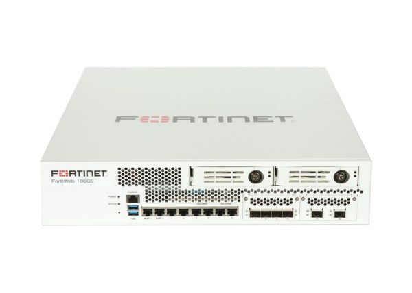 Fortinet FWB-1000E-BDL 1000E + 2 x 10 GE SFP+ ports2 + 4 x GE RJ45 bypass ports 2 TB storage H+ 1Y 8x5 FC & FG Firewall