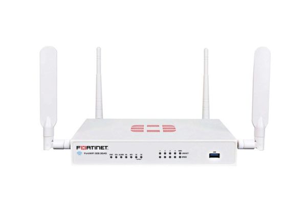 FWF-30E-3G4G-INTL-BDL-983-12 Fortinet FortiWifi 30E 5xPort 1000Base-T Gigabit Ethernet 5 x RJ-45 Embedded 3G / 4G / LTE Wireless Wan Firewall Appliance