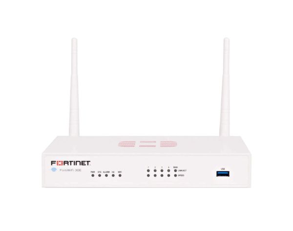 FWF-30E-A-BDL-950-36 Fortinet FortiWifi 5 x Port 1000Base-T GE 5 x RJ45 GE Ports Network Security/Firewall App 3 Yr 24â”œÃ¹7 FC/FG