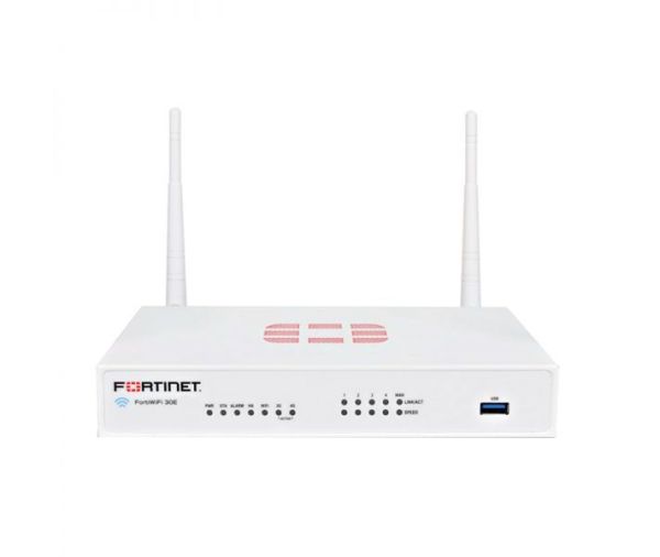 FWF-30E-BDL-871-12 Fortinet FortiWifi 30E 5-Port 1000Base-T GbE WLAN IEEE 802.11n 5 x RJ-45 Manage Desktop Firewall
