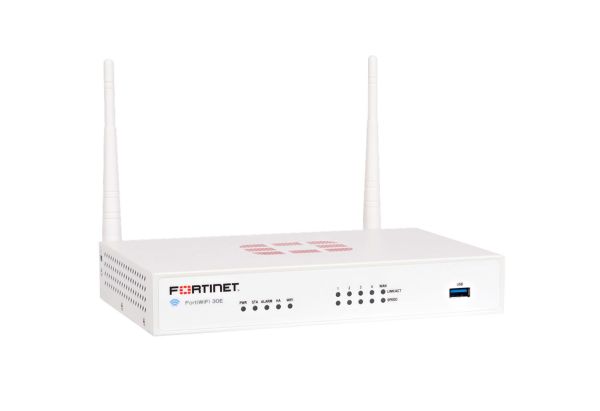 FWF-30E-BDL-USG-974-36 Fortinet FortiWifi 30E 10/100/1000Base-T 5 x RJ-45 IEEE 802.11a/b/g/n Firewall Appliances