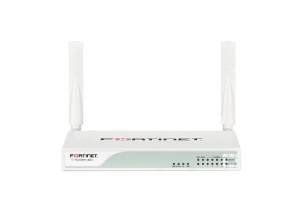 FWF-40C-I-NFR Fortinet FortiWiFi 40D 5-Ports 1000 Ethernet Switch 2 x 1000 Ethernet WAN Ports Wireless Security Appliance