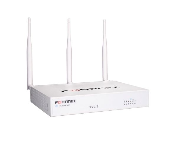 FWF-40F-J-BDL-811-60 Fortinet FortiWifi 5x Port 10/100/1000Base-T GE 5x RJ45 Firewall 5 Yr 24X7 FC / FG ENT Protect