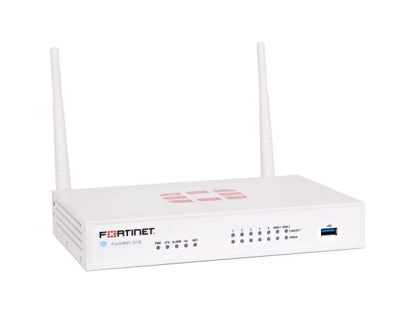 FWF-51E-BDL-874-12 Fortinet FW 51E 7xPort,1000Base-T,Wireless LAN IEEE 802.11a/b/g/n,7xRJ-45 Port Firewall