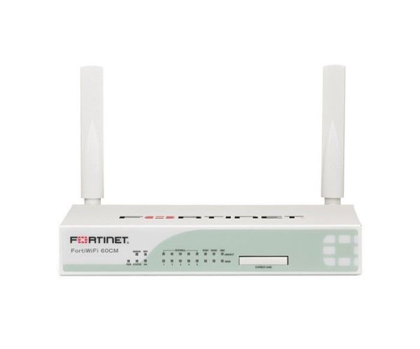 FWF-60CM-BDL-959-12 Fortinet FortiWiFi 60CM RJ-45 5 x Ports 1000Base-T + 2 x Wan Ports + 1 x DMZ Port GE Firewall Appliance