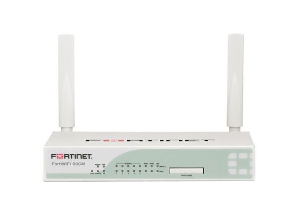 Fortinet FWF-60CM-BDL-G-900-36 FortiWiFi 60CM RJ-45 5 x Ports 1000Base-T + 2 x Wan Ports + 1 x DMZ Port GE Firewall Appliance