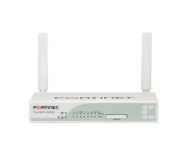 FWF-60CM-BDL-G Fortinet FortiWiFi 60CM RJ-45 x 8 Ports 1000Base-T x 1 Expansion GE WLAN Firewall Appliance