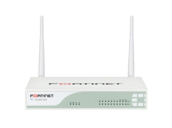 FWF-60D-3G4G-VZW-BDL-964-36 Fortinet FW 10x RJ-45 Ports including 7x Internal ports, 2x WAN ports Wireless 802.11a/b/g/n Firewall