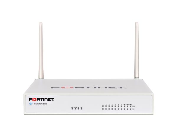 FWF-60E-BDL-974-60 Fortinet FortiWiFi 60E 10 x Ports GE RJ-45 7 x Ports Internal + 2 x Ports WAN + 1 x Port DMZ Managed Network Security/Firewall Appliance with 5Y 24X7 FC