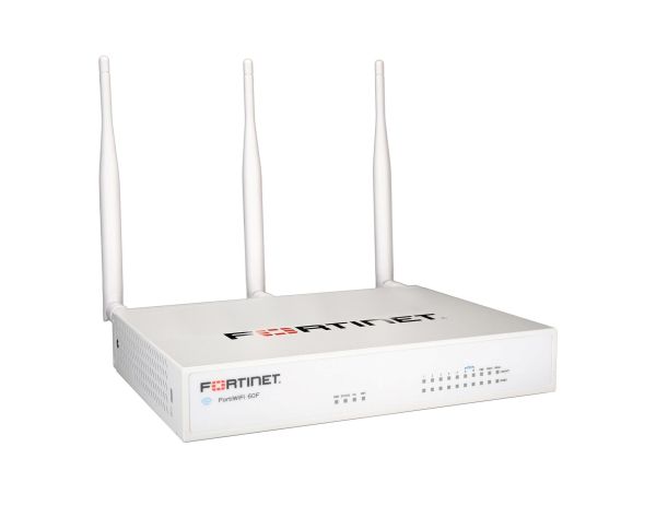 FWF-60F-P-BDL-811-12 Fortinet FortiWifi 10 x Port 10/100/1000Base-T GE 10 x RJ-45 GE Firewall 1 Yr 24X7 FC/FG ENT Protection