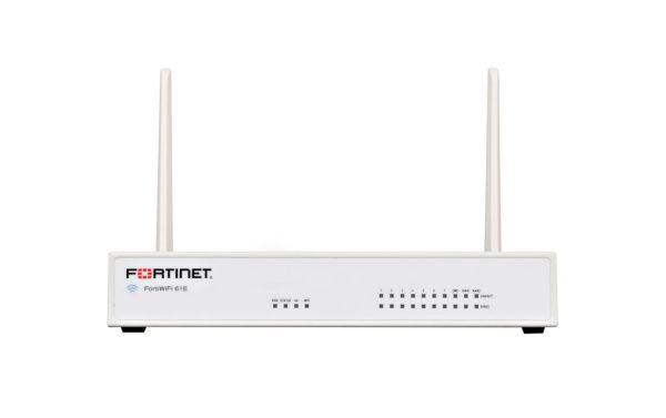 FWF-61E-BDL-874-60 Fortinet FortiWiFi 61E 10 x Ports GE RJ-45 + 7 x Ports Internal Ports + 2 x Ports WAN + 1 x Port DMZ Port Managed Network Security/Firewall Appliance with 5Y 24X7 FC