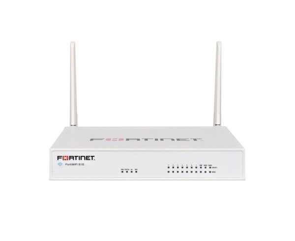 FWF-61E-BDL-974-12 Fortinet FortiWiFi 61E 10 x Ports GE RJ-45 + 7 x Ports Internal Ports + 2 x Ports WAN + 1 x Port DMZ Port Managed Network Security/Firewall Appliance with 1Y 24X7 FC