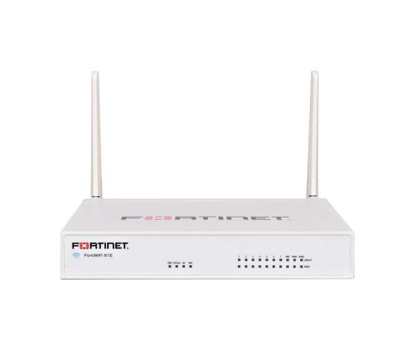 FWF-61E-BDL-USG-874-60 Fortinet FW 61E 10xPort,1000Base-T, Wireless LAN IEEE 802.11ac , 10 x RJ-45 Port Firewall