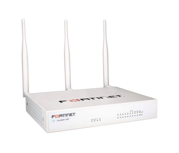 FWF-61F-A-NF Fortinet FortiWifi 10 x Port 10/100/1000Base-T GE 10 x RJ45 GE Ports Network Security/Firewall Appliance