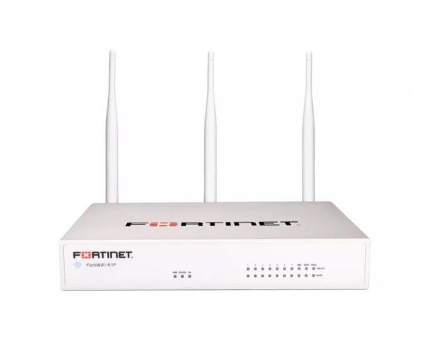 FWF-61F-I-BDL-811-36 Fortinet Forti 10 x GE RJ45 Ports 7 x Internal Ports + 2 x WAN Ports + 1 x DMZ Port Wifi