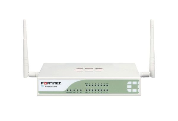 FWF-90D-BDL-964-12 Fortinet FW 90D 16x RJ-45 Ports 2x WAN ports 14x Switch ports 802.11a/b/g/n