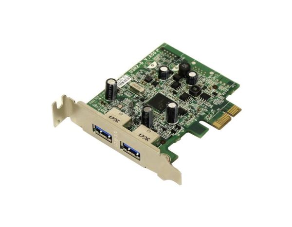 FWGJ8 Dell Dual-Port USB 3.0 HUB PCI-Express X1 Expansion Card