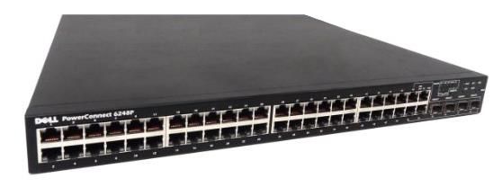 G1306 Dell PowerConnect 6200 Series 6248 48 x Ports 10/100/1000Base-T + 4 x Ports SFP Shared Layer 3 Managed Gigabit Ethernet Network Switch