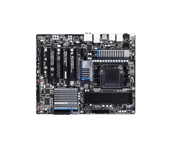 GA-990FXA-UD5 Gigabyte R5 R.1.0 AMD 990FX Socket AM3+ ATX Motherboard without I/O