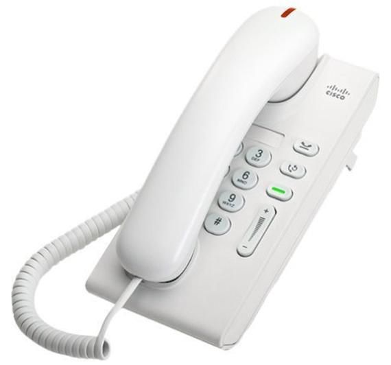 CP-6901-WL-K9= Cisco UC PHONE 6901 WHT SLIMLINE HandSET