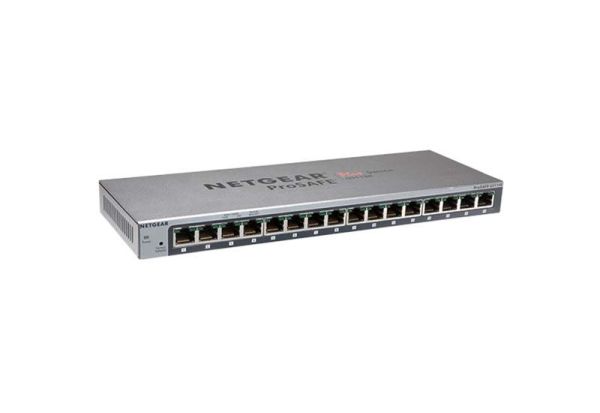 GS116Ev2 Netgear Prosafe GS116E 16 x Ports 10/100/1000Base-T Desktop Layer 2 Managed Gigabit Ethernet Network Switch
