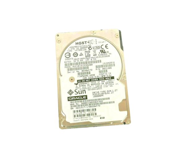 H101812SFSUN1.2T Sun 1.2TB 10000RPM SAS 12Gb/s 2.5-inch Hard Drive