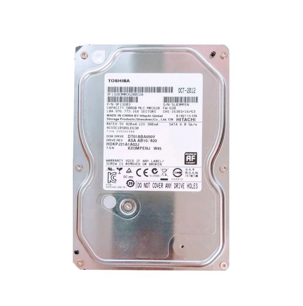 HCS5C1050DLE630 Hitachi CinemaStar 5K1000.B 500GB 7200RPM SATA 6Gb/s 32MB Cache 3.5-inch Hard Drive