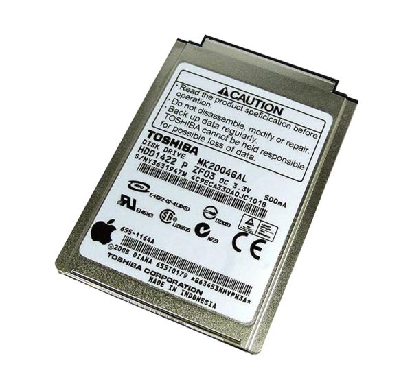 HDD1422P Toshiba 20GB 4200RPM ATA-100 2MB Cache 1.8-inch Hard Disk Drive