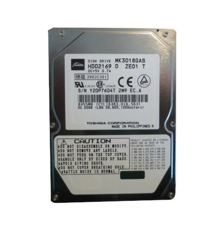 HDD2169D Toshiba 30GB 4200RPM ATA-100 2MB Cache 2.5-inch Hard Disk Drive