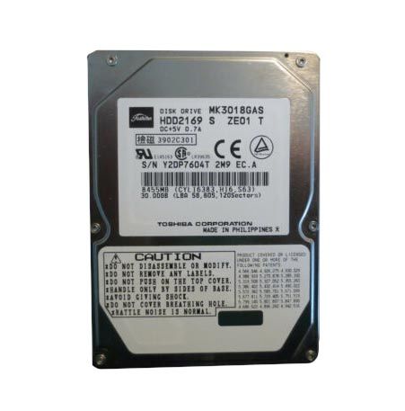 HDD2169S Toshiba 30GB 4200RPM ATA-100 2MB Cache 2.5-inch Hard Disk Drive