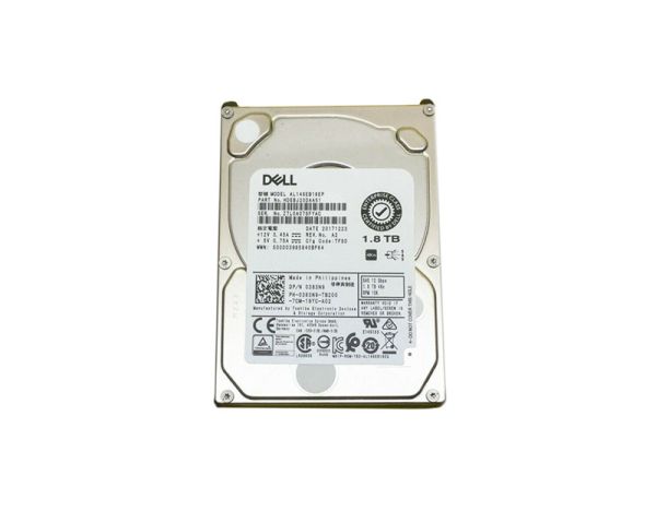 HDEBJ20DAA51 Toshiba 1.8TB 10000RPM SAS 12Gb/s 4KN 2.5-inch Enterprise Hard Drive