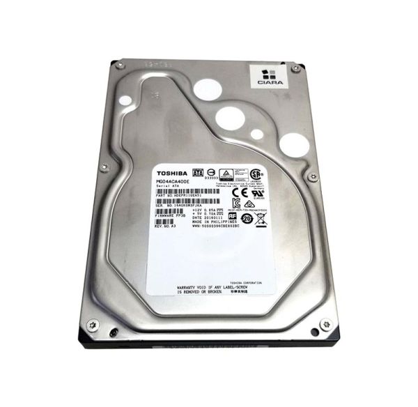 HDEPR11GEA51 Toshiba 4TB 7200RPM 128MB Cache SATA 6GB/s 3.5-inch Hard Drive