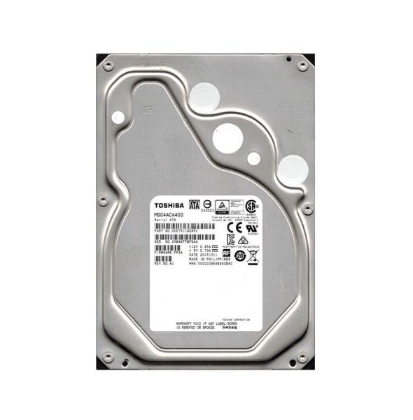 HDETR11GEA51 Toshiba 4TB 7200RPM 64MB Cache SATA-6GBITS 3.5-inch Hard Drive