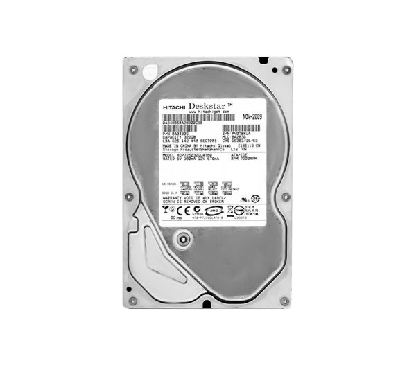 HDP725032GLAT80 Hitachi DESKSTAR P7K500 320GB 7200RPM 8MB Cache ATA/IDE 40-Pin 3.5-inch Hard Drive