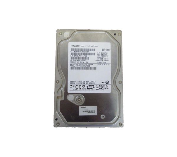 HDT721025SLA380 Hitachi Deskstar 7K1000.B 250GB 7200RPM SATA 3GB/s 8MB Cache 3.5-inch Hard Disk Drive