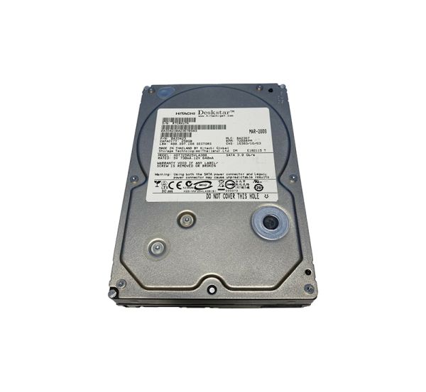 HDT725025VLA380 Hitachi 250GB 7200RPM 8MB Cache 25.1MM SATA 3GB/s 7-Pin 3.5-inch Hard Drive