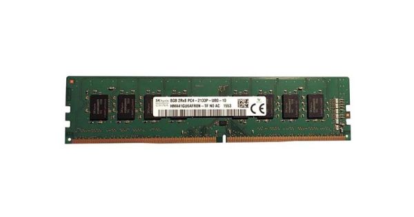 HMA41GU6AFR8N-TFN0-AC Hynix 8GB PC4-17000 DDR4-2133MHz non-ECC Unbuffered CL15 UDIMM 1.2V Dual-Rank Memory Module