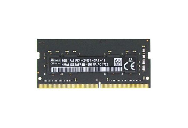 HMA81GS6AFR8N-UHNA-AC Hynix 8GB PC4-19200 DDR4-2400MHz non-ECC Unbuffered CL17 SoDIMM 1.2V Single-Rank Memory Module