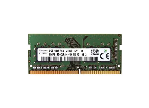 HMA81GS6CJR8N-UHN0-AC Hynix 8GB PC4-19200 DDR4-2400MHz non-ECC Unbuffered CL17 SoDIMM 1.2V Single-Rank Memory Module