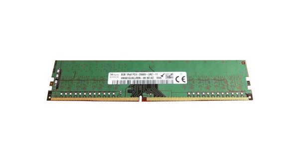 HMA81GU6CJR8N-VKN0-AD Hynix 8GB PC4-21300 DDR4-2666MHz non-ECC Unbuffered CL19 UDIMM 1.2V Single-Rank Memory Module