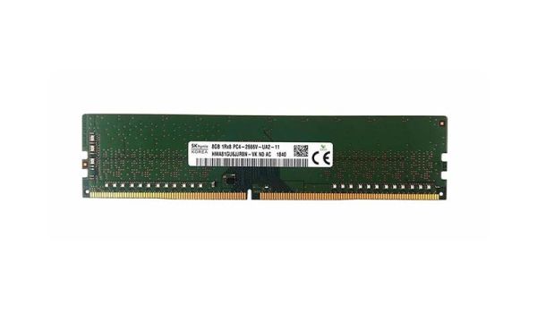 HMA81GU6JJR8N-VKN0-AC Hynix 8GB PC4-21300 DDR4-2666MHz non-ECC Unbuffered CL19 UDIMM 1.2V Single-Rank Memory Module