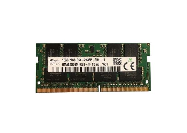HMA82GS6MFR8N-TFN0-AB Hynix 16GB PC4-17000 DDR4-2133MHz non-ECC Unbuffered CL15 SoDIMM 1.2V Dual-Rank Memory Module
